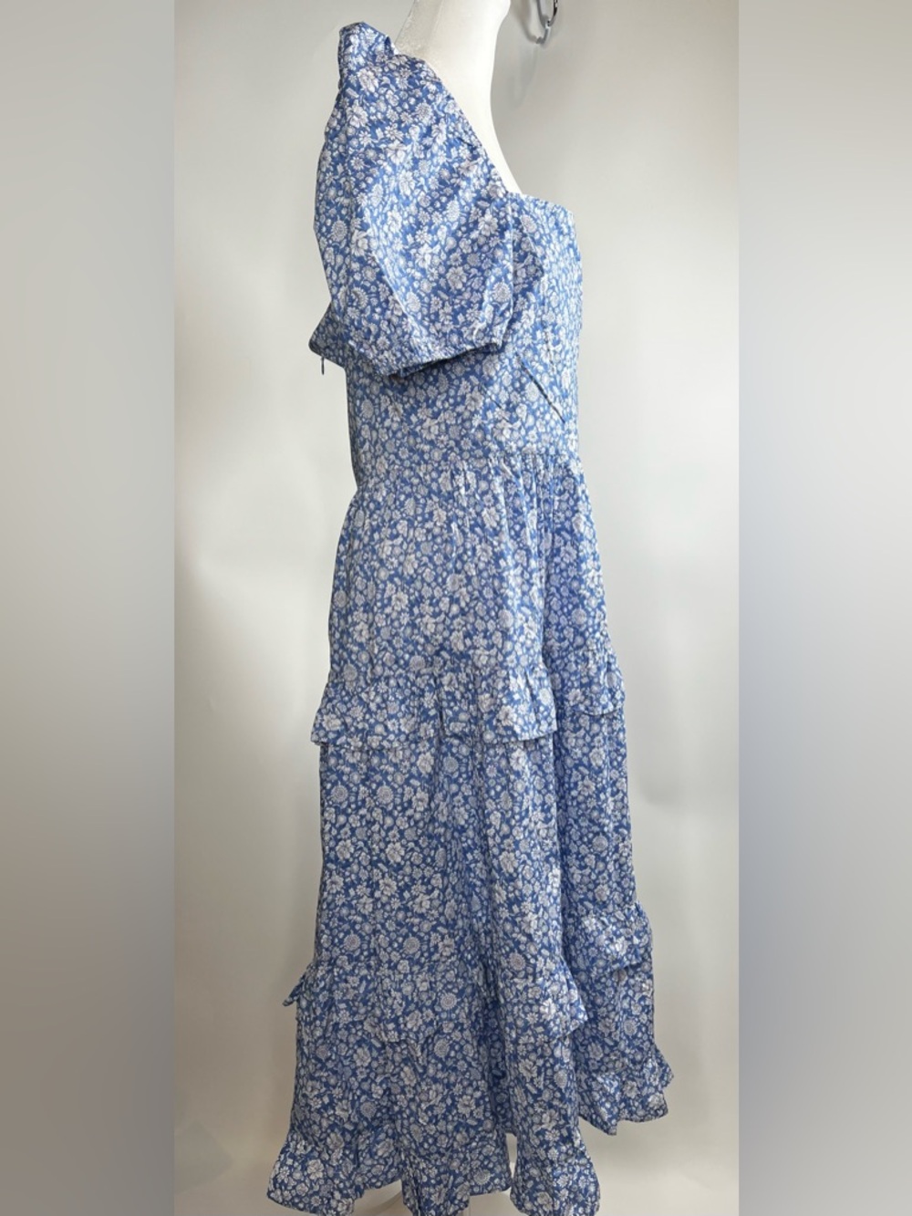 💙NWOT POLO RALPH LAUREN FLORAL PRINT MIDI DRESS SIZE 10 - Picture 12 of 16